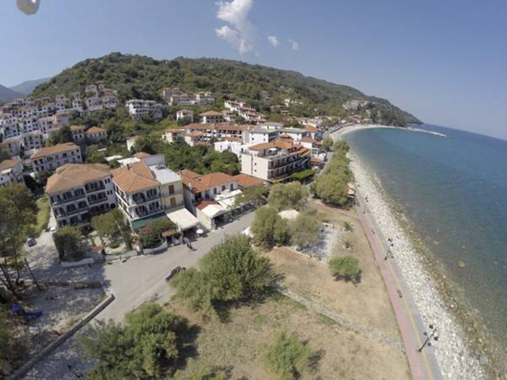 Zefiros Otel Agios Ioannis  Dış mekan fotoğraf