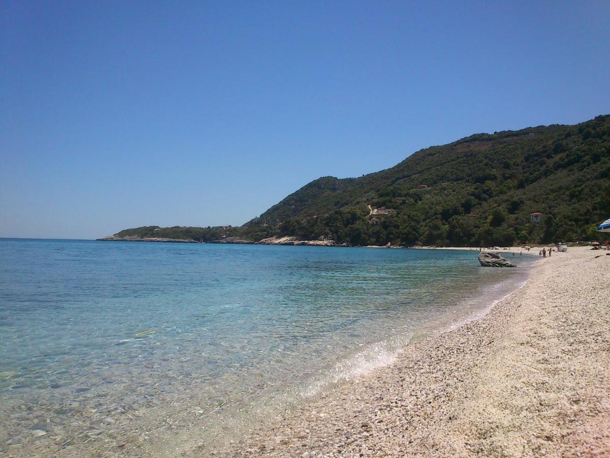 Zefiros Otel Agios Ioannis  Dış mekan fotoğraf